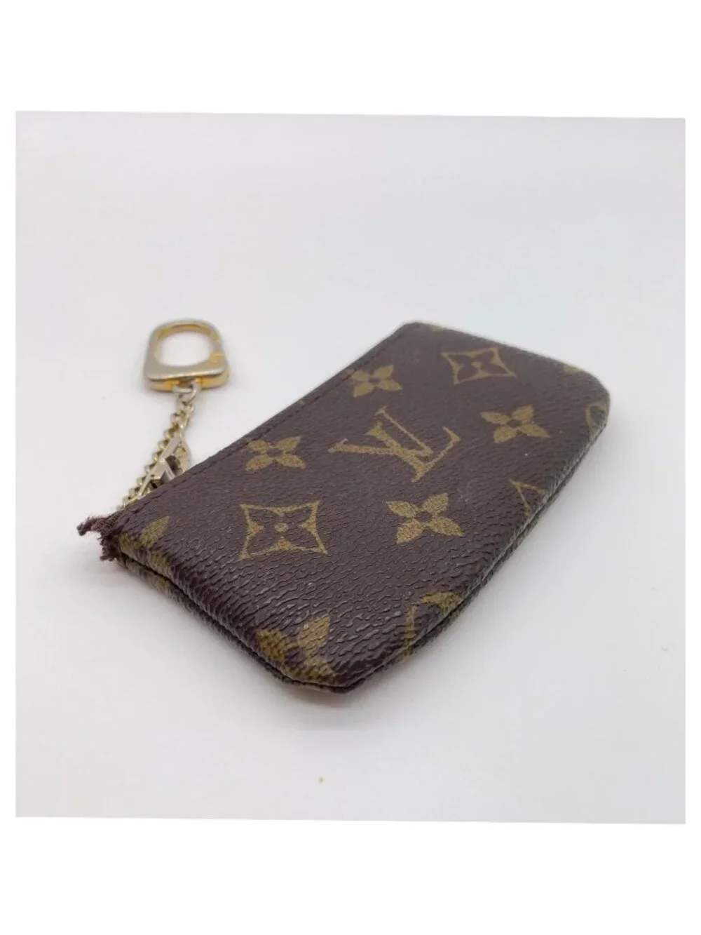 Authentic Louis Vuitton Monogram Pochette Accessoires & Cles Coin case Set 2